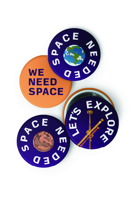 Space Needed Buttons