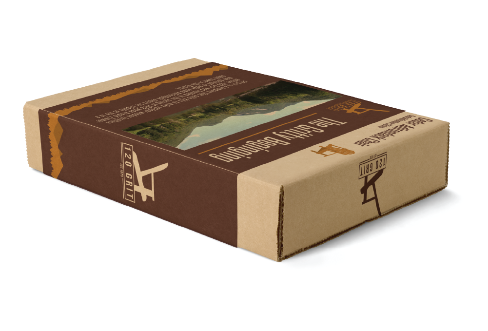 120 Grit Package Design