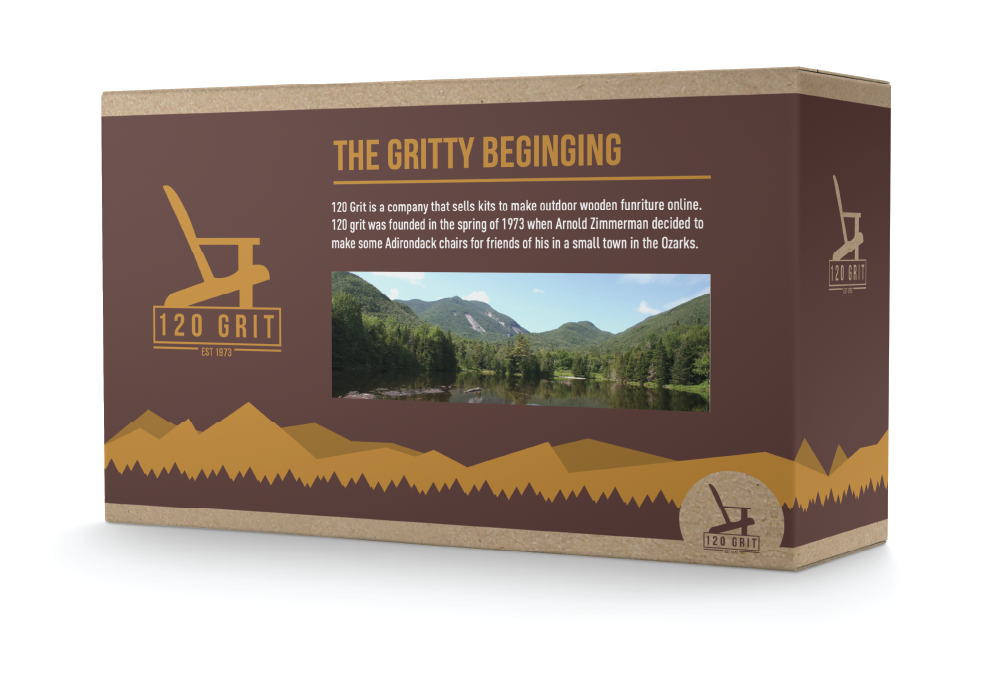 120 Grit Package Design