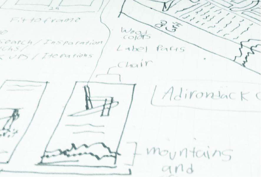 120 Grit Package Design sketch