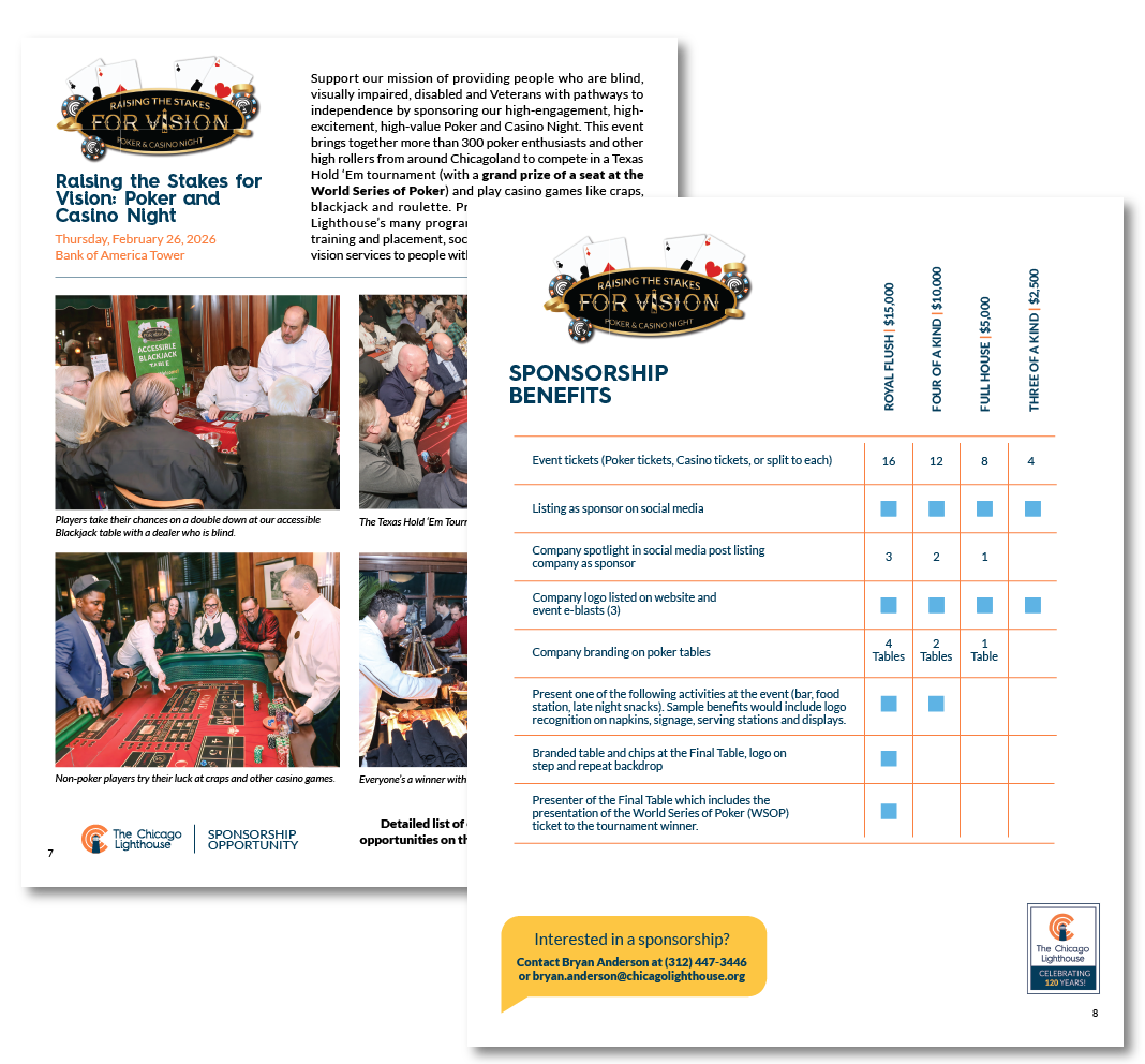 Corporate Packet inside spread