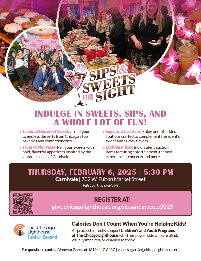 Sips and Sweets Flyer