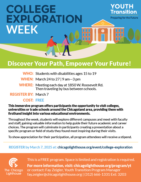 college exploration flyer