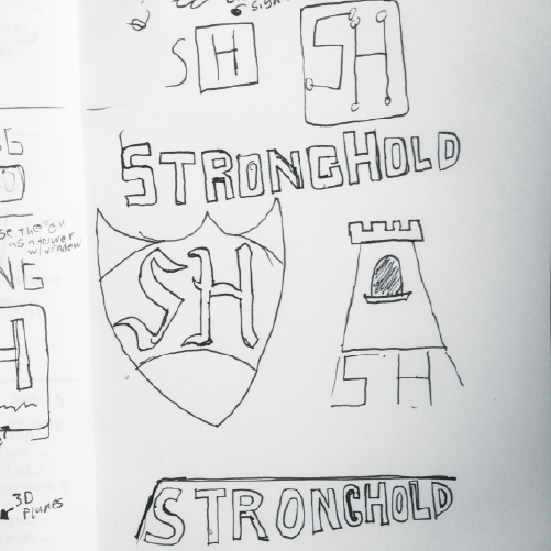 Stronghold Logo Sketch