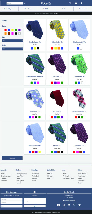 Volare website